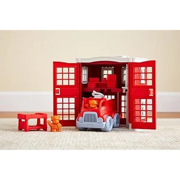 Juego de estación de bomberos Green Toys_5