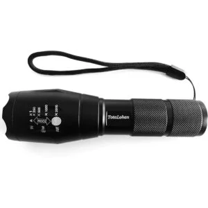 TC1200 Linterna táctica LED de grado militar de 2000
