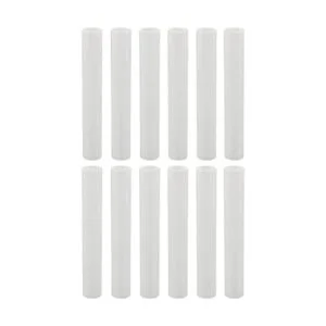 Creative Hobbies Set of 12 6 Inch Tall White Plastic_1