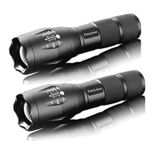 TC1200 Linterna táctica LED de grado militar de 2000