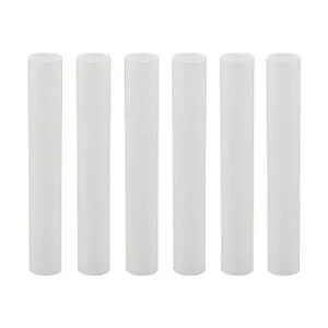 Creative Hobbies Set of 12 6 Inch Tall White Plastic_2