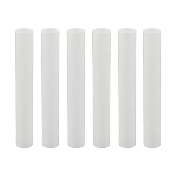 Creative Hobbies Set of 12 6 Inch Tall White Plastic_2