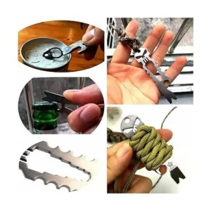 BANG TI Abridor de botellas de titanio Punisher con barra_6