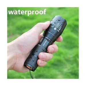 TC1200 Linterna táctica LED de grado militar de 2000