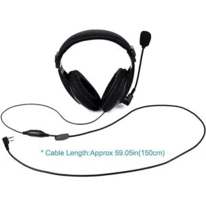 Retevis Walkie Talkie Auriculares con micrófono de boom_3