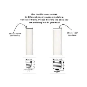 Creative Hobbies Set of 12 3 Inch Tall White Plastic_3