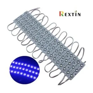 Rextin 200 unidades de 3 módulos LED azules 5050 SMD