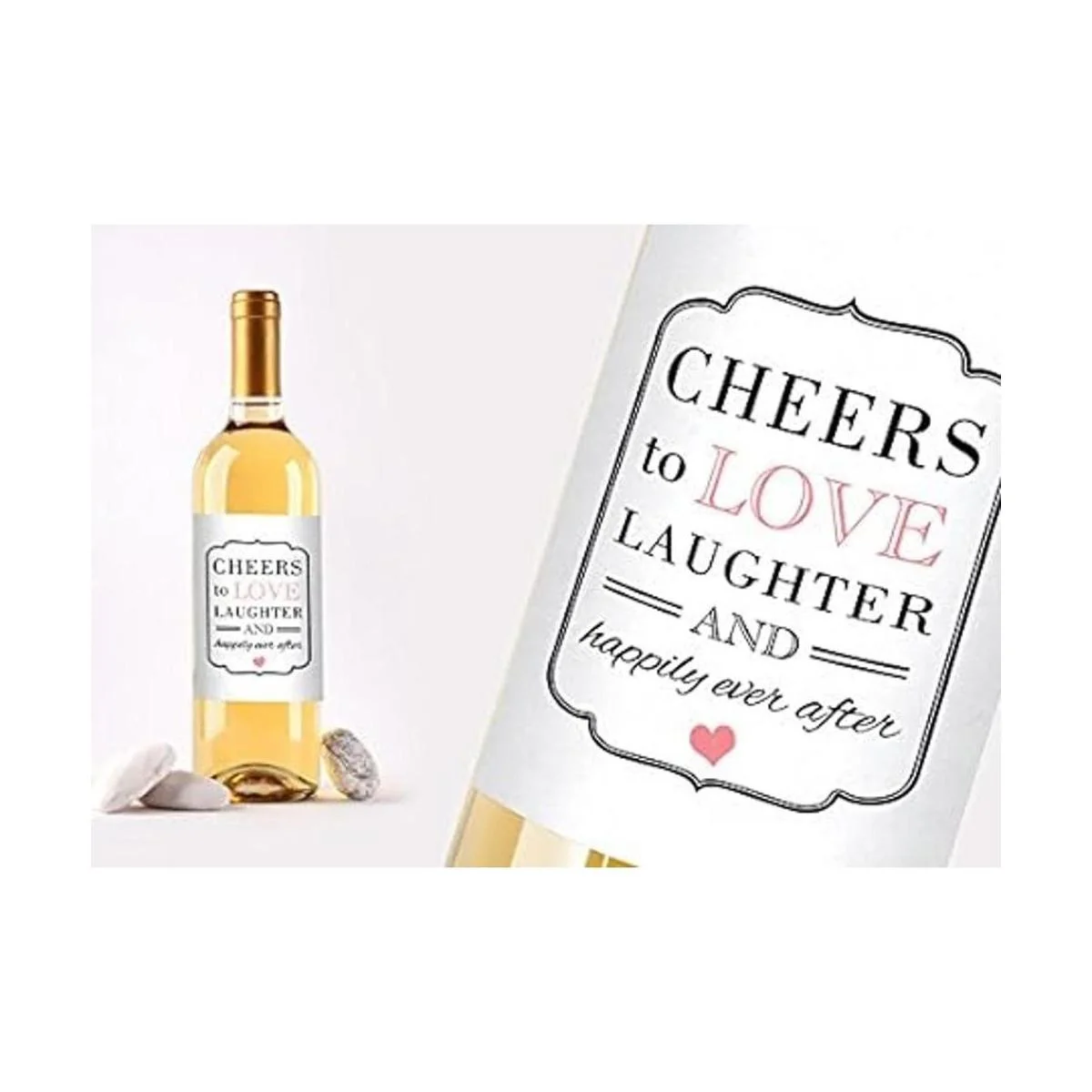 Etiquetas para botella de vino ideal como regalo para