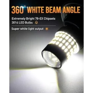 LUYED 2 bombillas LED 3056 3156 3057 3157 de 900 lúmenes_3