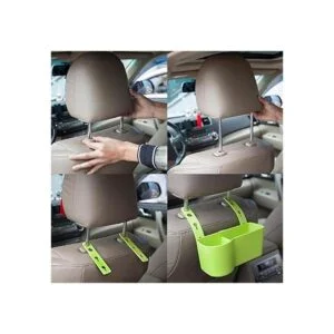 Faguan Organizador universal con portavasos bolsillo para_4