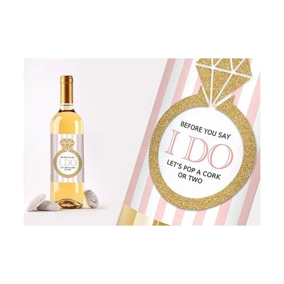 Etiquetas para botella de vino ideal como regalo para