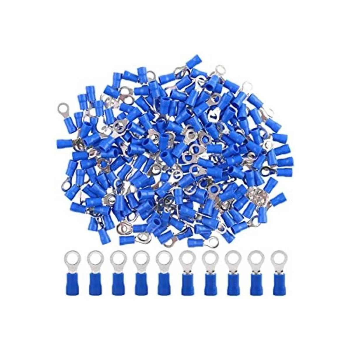 Hilitchi 100 conectores de crimpado de cable eléctrico con_1