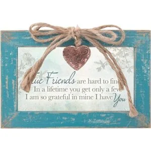 Camafeo con frase en inglés sobre los verdaderos amigos_2