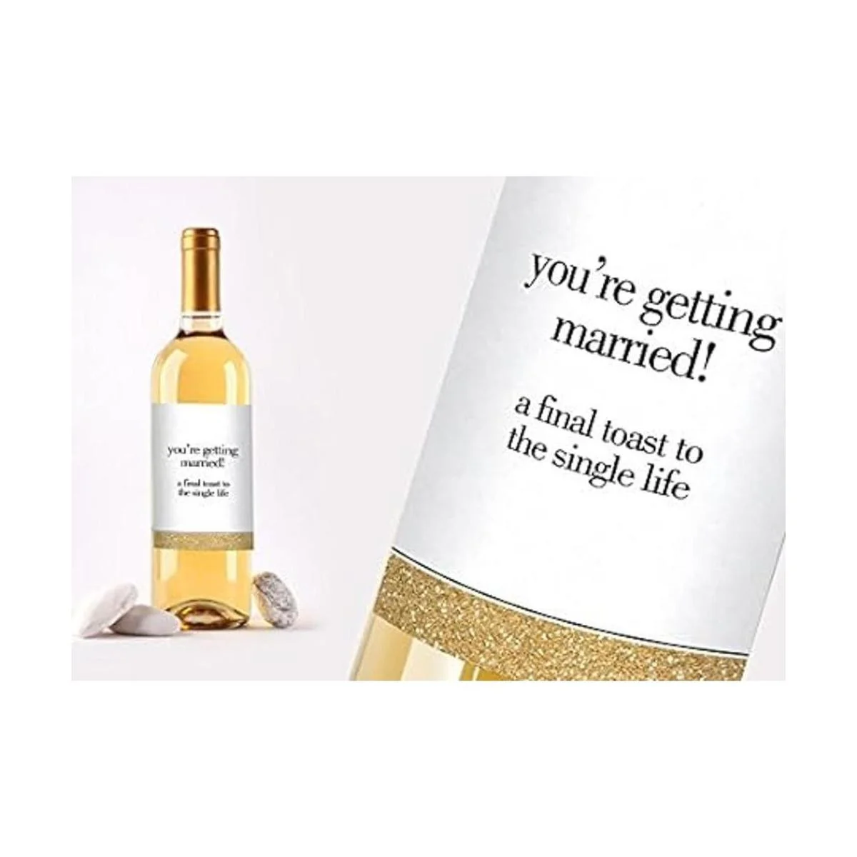 Etiquetas para botella de vino ideal como regalo para