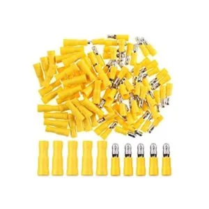 Hilitchi 50 pares de terminales de alambre de empalme_1