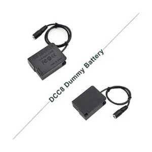 Gonine DMW DCC8 Adaptador de CA de batería simulada AC10_2