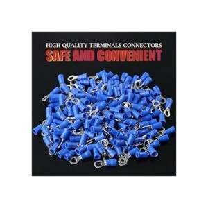 Hilitchi 100 conectores de crimpado de cable eléctrico con_3
