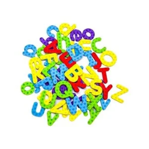 Letras y números magnéticos para educar a los niños con