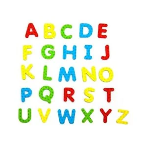 Letras y números magnéticos para educar a los niños con