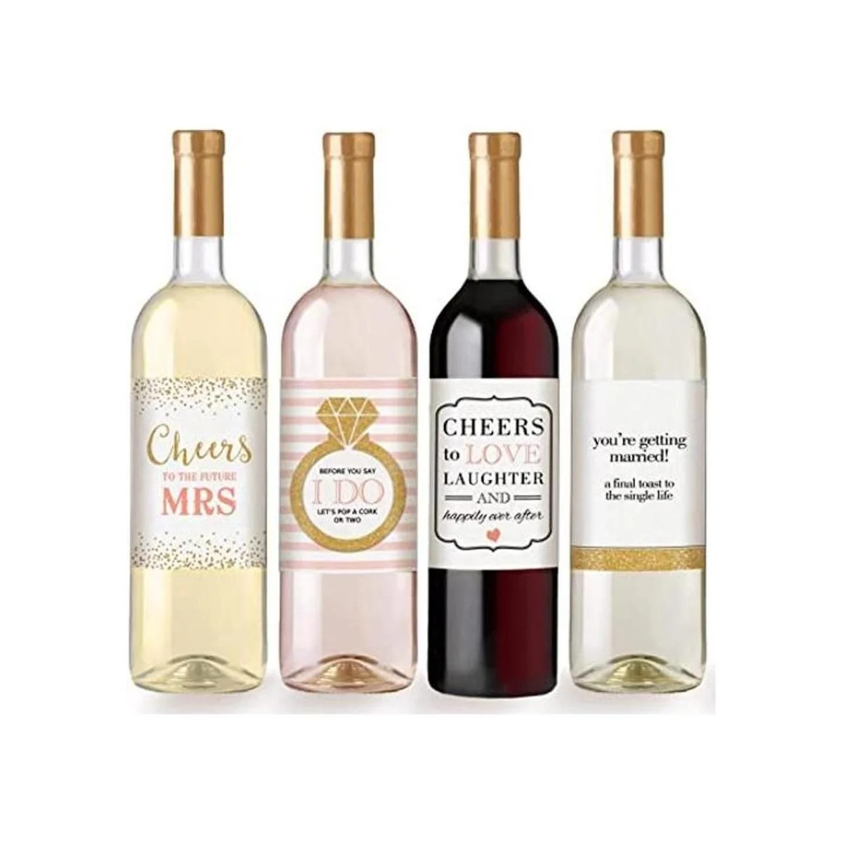 Etiquetas para botella de vino ideal como regalo para