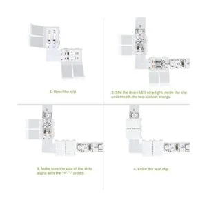 LightingWill Conector de tira LED de 2Pin8 mm_5
