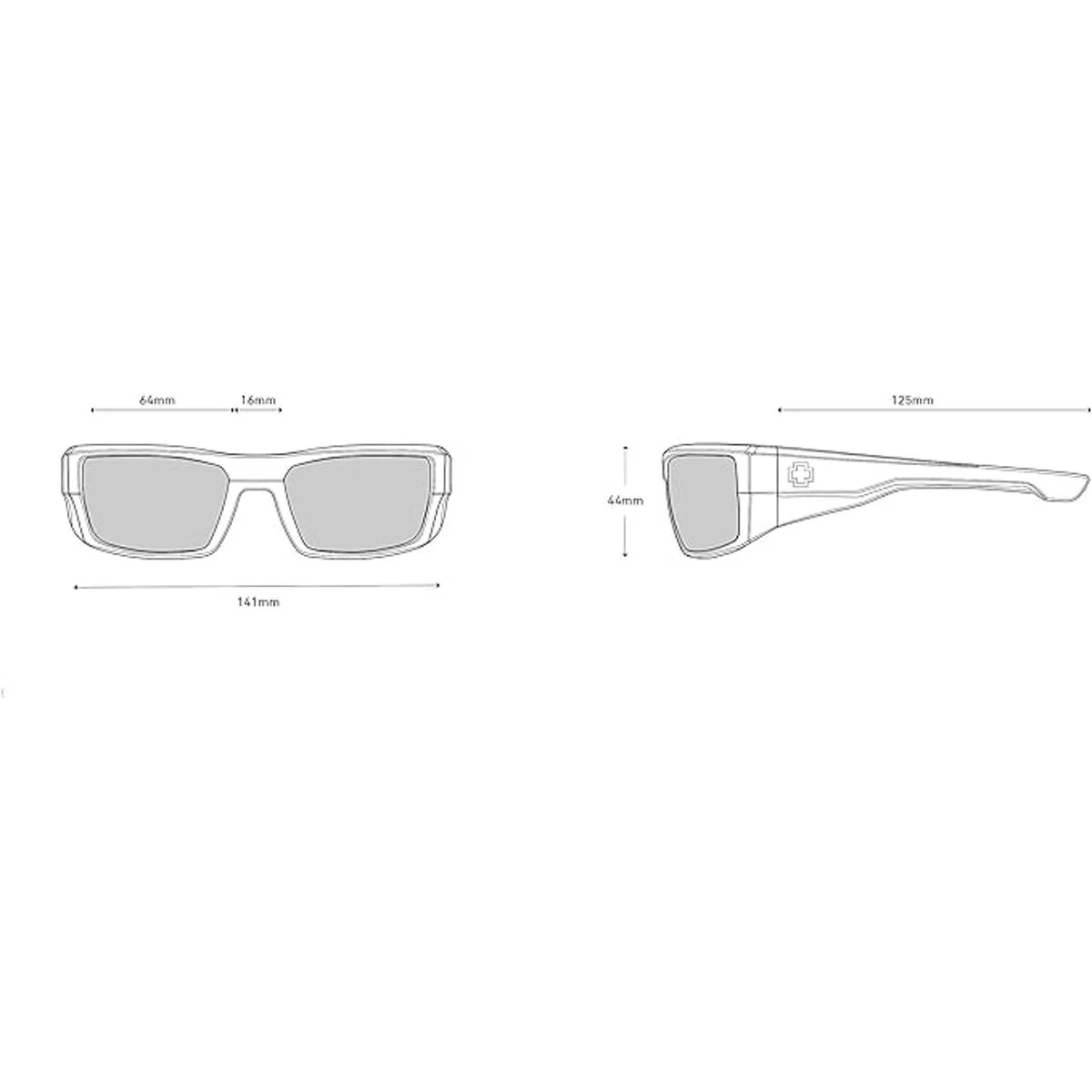 Spy Optic Dirk Gafas de sol BalckHawaii Feliz Gris_6