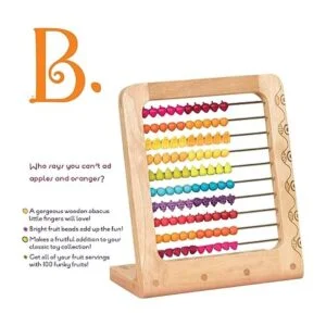 B. toys by Battat B. toys Juguete de madera con dos_4