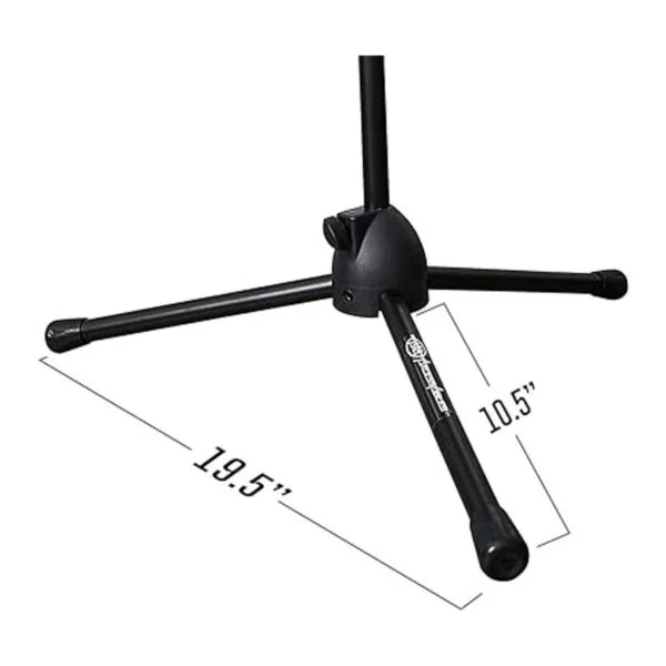 AxcessAbles MS101L Soporte de micrófono corto con brazo_5