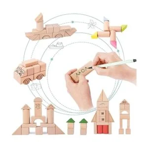 Bloques de maderaiPlay bloque de madera ilearn juego de_2