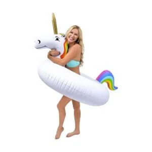 GoFloats Tubo de fiesta con flotador de unicornio para_1