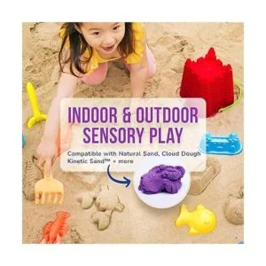 Click N Play Juego de juguetes de playa para niños con_3