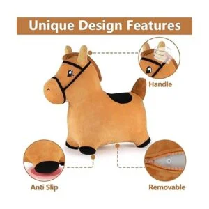 Hopping Horse iPlay iLearn caballo saltarín inflable_3