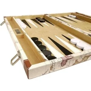 Middleton Games Map Backgammon Set de 18.0 in_2