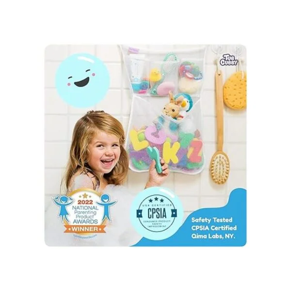 Almacenamiento original de juguetes para bañera soporte_4