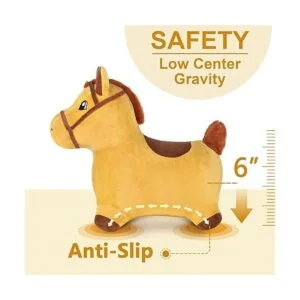 Caballo saltarín iPlay iLearn caballo de juguete de_5