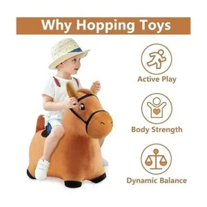 Hopping Horse iPlay iLearn caballo saltarín inflable_2