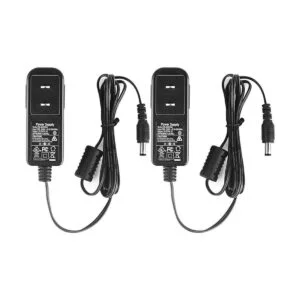 Paquete de 2 enchufes de barril de adaptador de fuente de_1