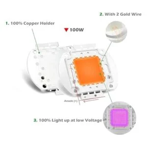 Chip LED de alta potencia de 100W. HPC60104_3