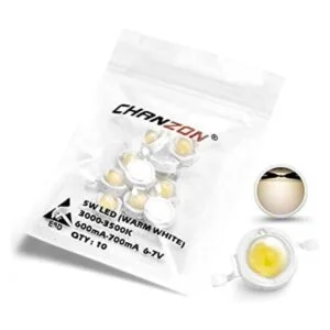 Chanzon 10 piezas de chip LED de alta potencia de 5 W_1