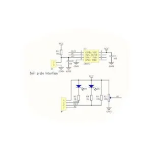 HiLetgo 5 unidades LM393 3.3V5V Detección de humedad del_4
