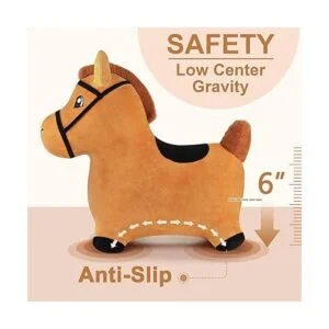 Hopping Horse iPlay iLearn caballo saltarín inflable_5