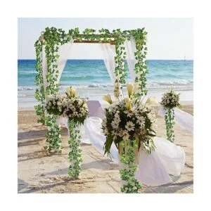 Beebel 85pies 12 hebras de flores artificiales falsas_2