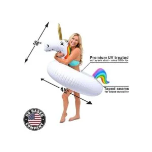 GoFloats Tubo de fiesta con flotador de unicornio para_4