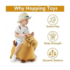 Caballo saltarín iPlay iLearn caballo de juguete de_2