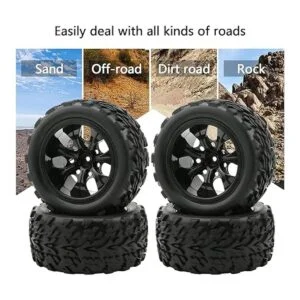 Rowiz 4 neumáticos tipo rueda de coche Monster Truck RC_6