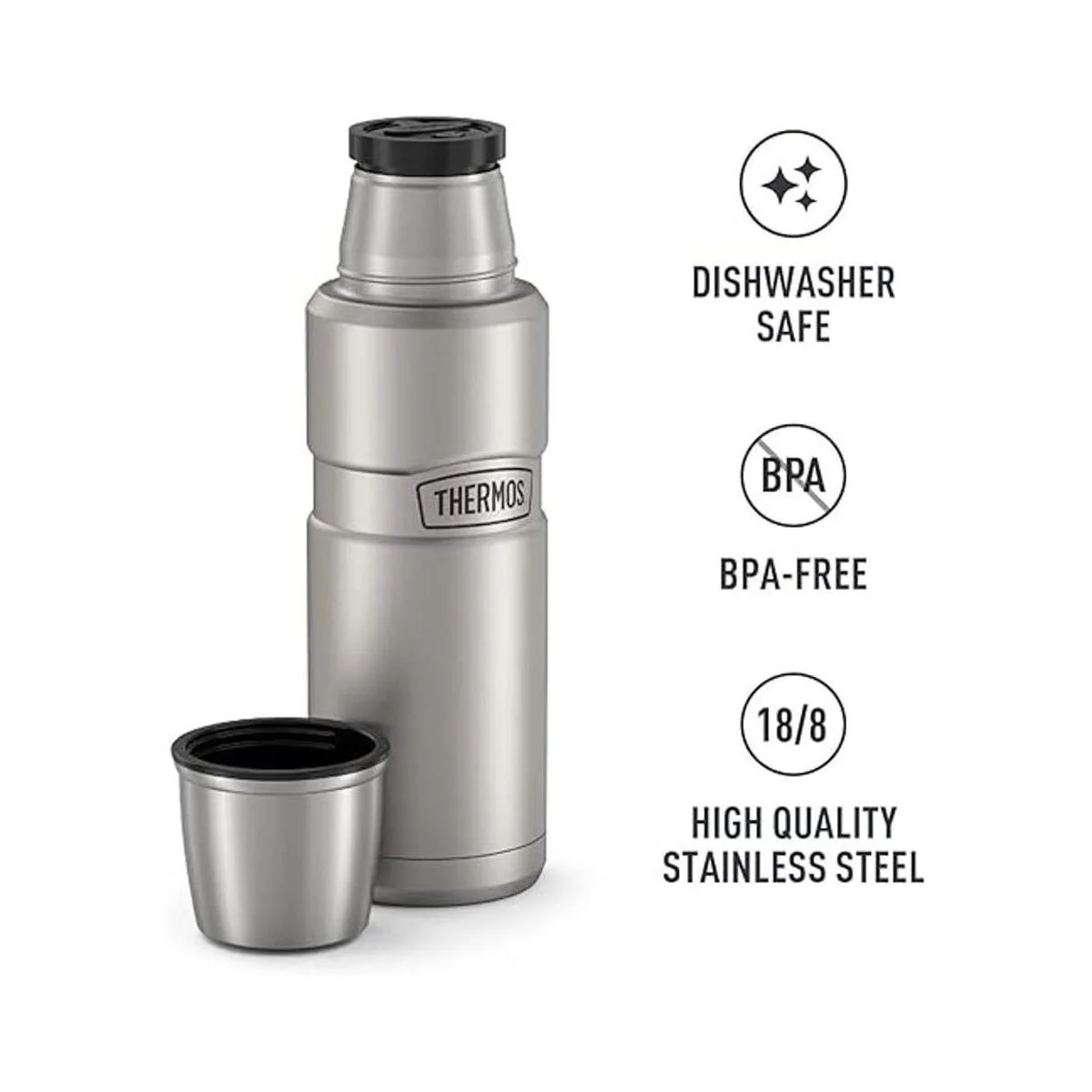 Botella inoxidable compacta de 16 onzas líquidas modelo