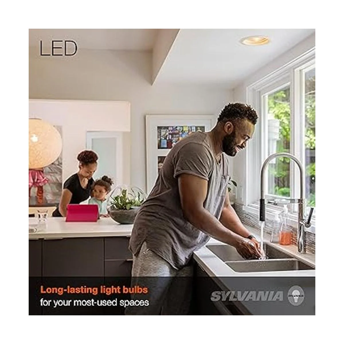 SYLVANIA Bombilla LED PAR38 90 W 13 W 10 años no_4