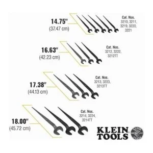 Klein Tools 3214TT Llave de construcción con agujero de_3