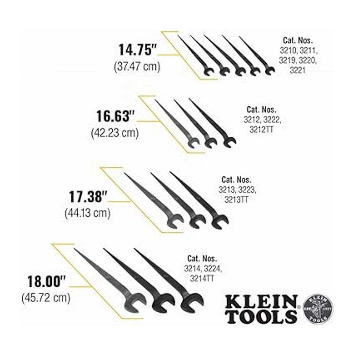 Klein Tools 3214TT Llave de construcción con agujero de_3