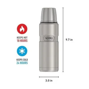 Botella inoxidable compacta de 16 onzas líquidas modelo